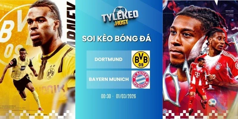 Soi kèo nhà cái Dortmund vs Bayern Munich - Bundessliga,  01/03/2026